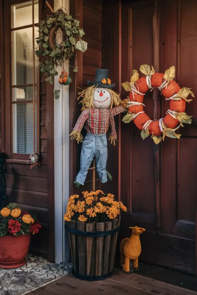 Celebrate Fall with Scarecrow Decor 🌾
