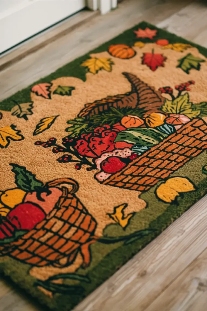 Cozy Up Your Entrance with a Fall Doormat 🍂