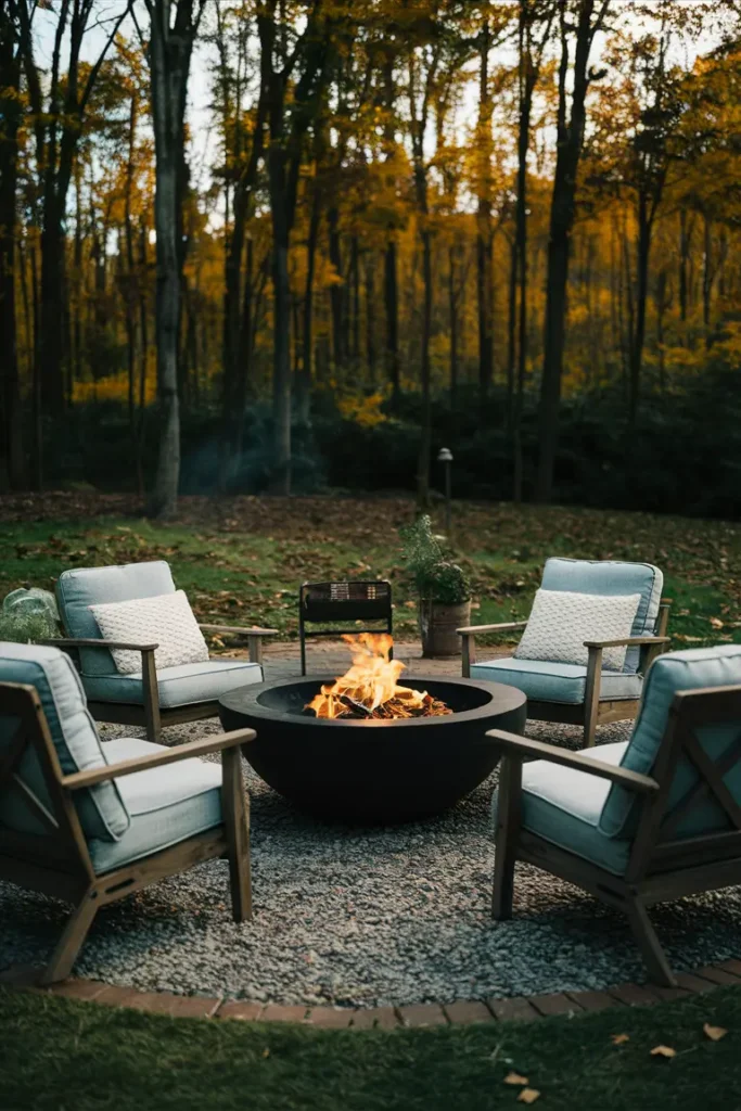 Embrace Fall with an Outdoor Fire Pit