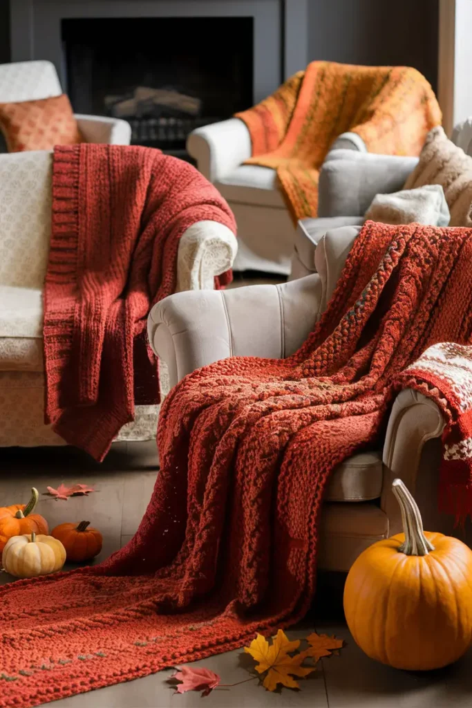 Warm Up Your Space with Knitted Throws