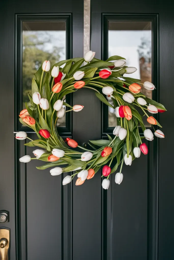 Tulip Wreath